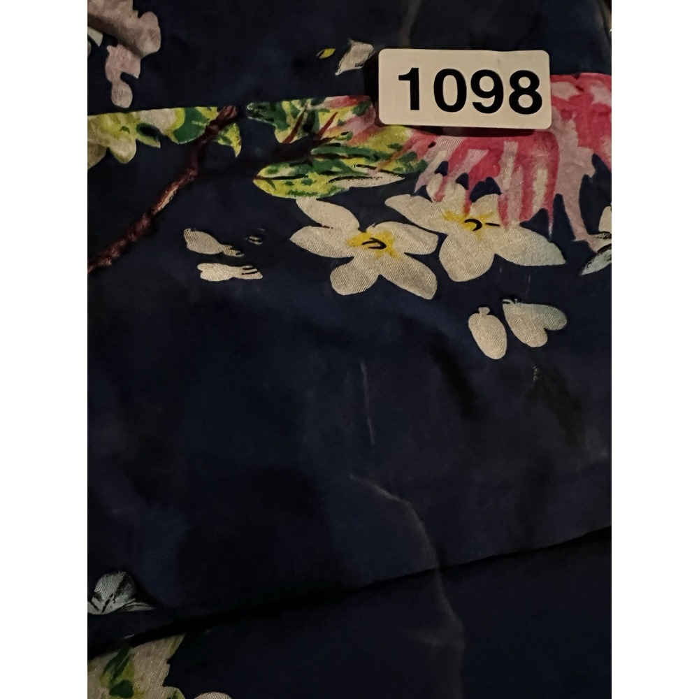 Davi & Dani Blue Floral Lace Dress Lightweight US Woman Size Large‎ - Picture 12 of 12